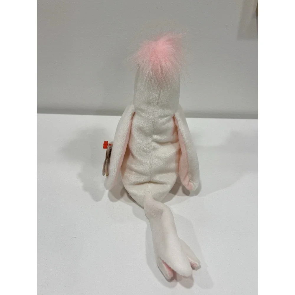 Ty Beanie Babies Kuku Cockatoo Bird With Tags *RARE ERRORS*